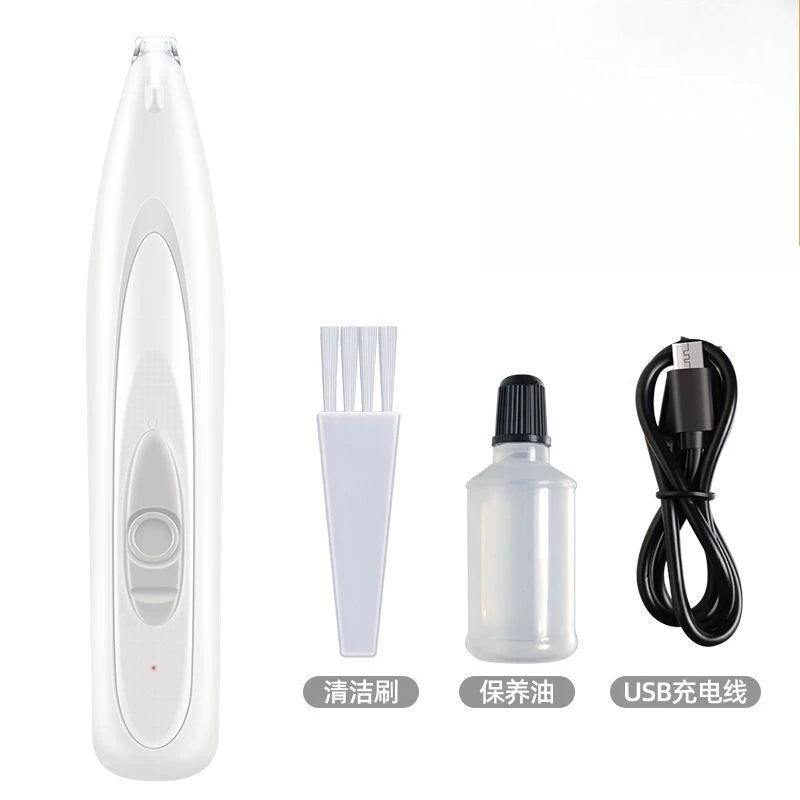 Grooming Clippers & LED Light LCD Display 18mm Wide Blade for Pet