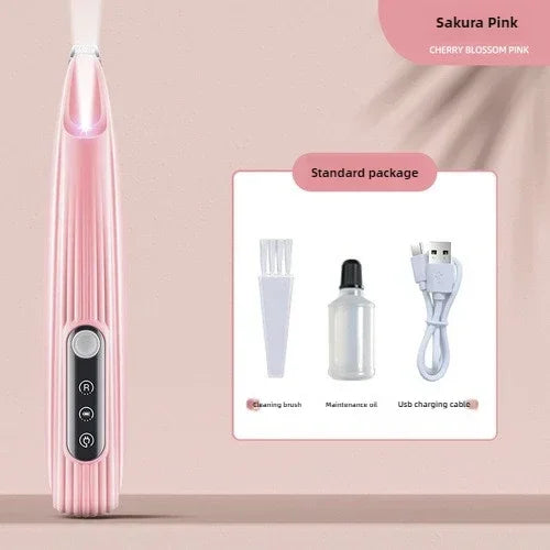 Grooming Clippers & LED Light LCD Display 18mm Wide Blade for Pet