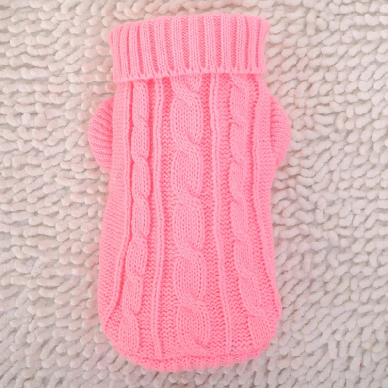 Dog Winter Clothes Knitted
