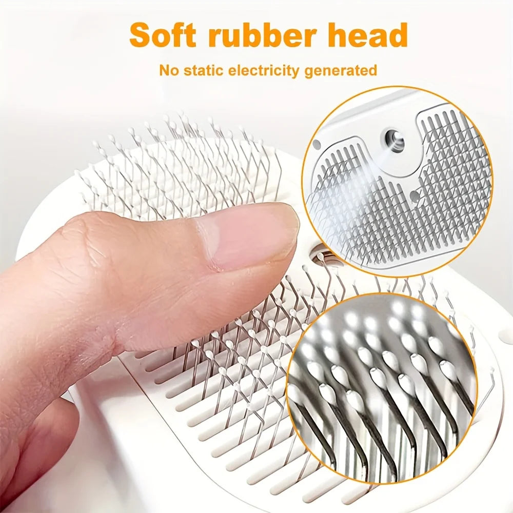 Multifunctional Pet Steam Grooming Comb