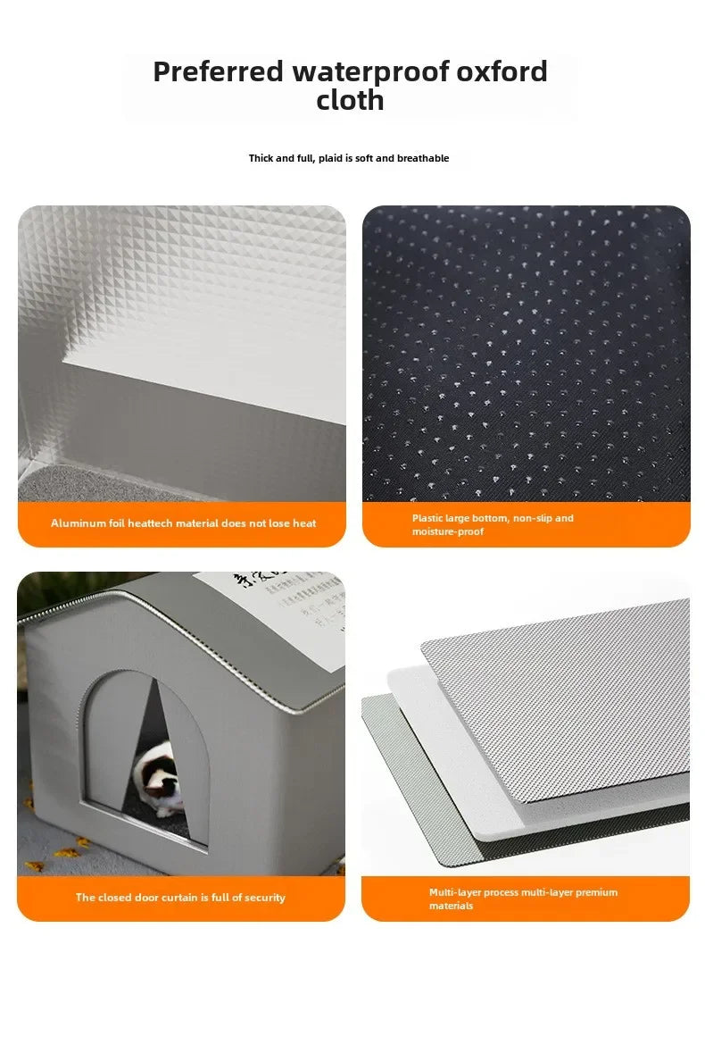 Stray Pet House Waterproof Sleeping Bed