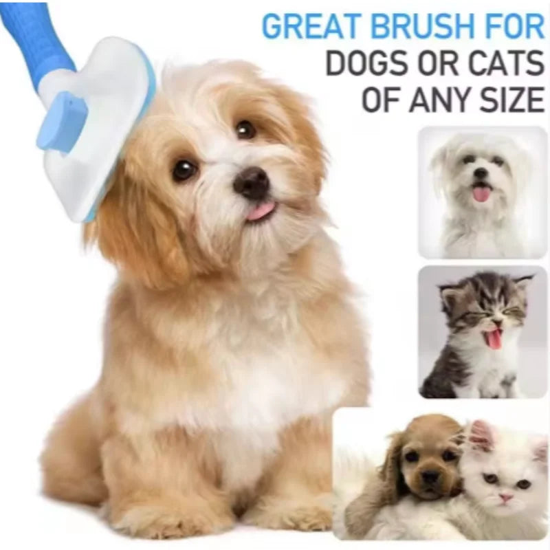 Pet Comb Self Cleaning Hair Remover Brush