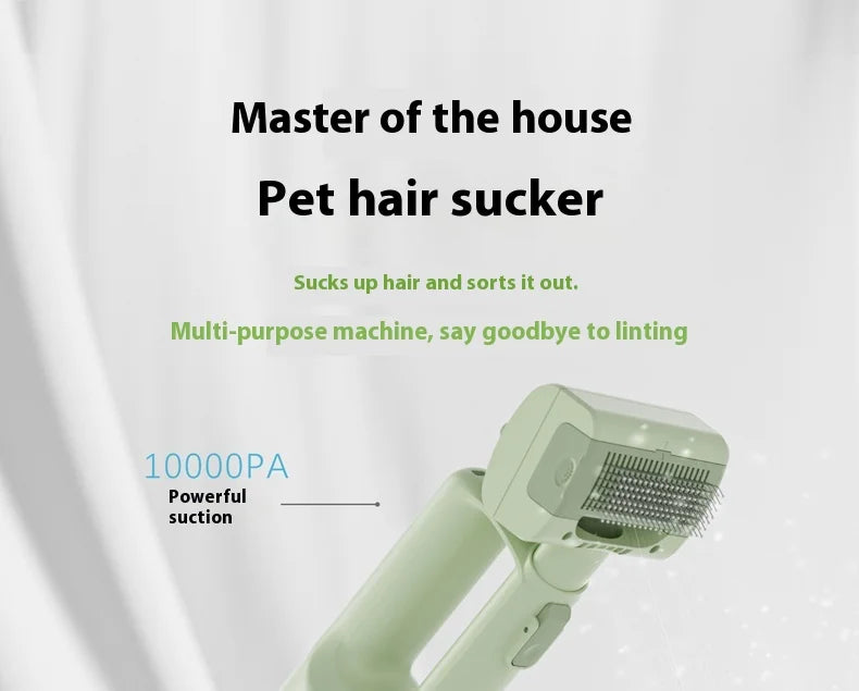 Cat Grooming Vacuum 5 Brushes Pet Grooming Kit