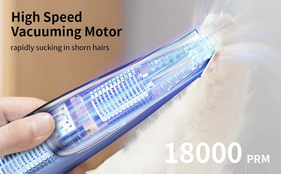 Pet Paw Trimmer with Vacuum Suction