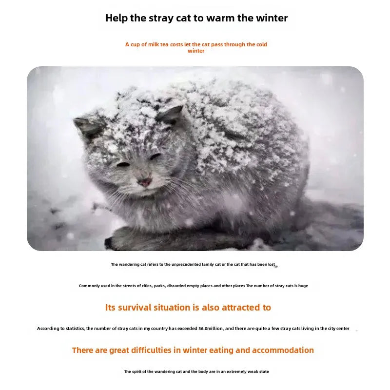 Stray Pet House Waterproof Sleeping Bed