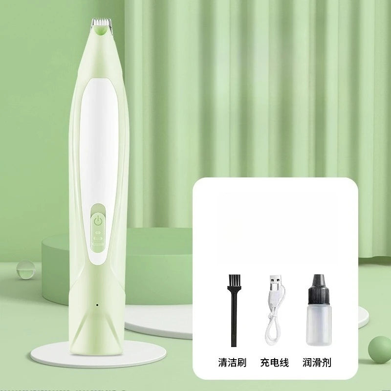 Grooming Clippers & LED Light LCD Display 18mm Wide Blade for Pet