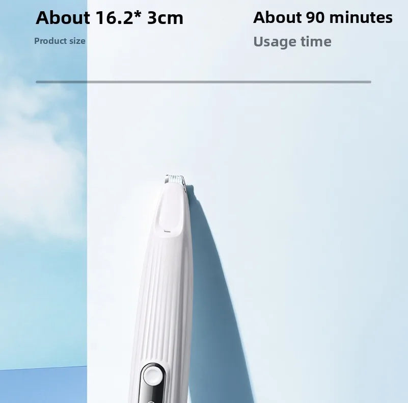 Grooming Clippers & LED Light LCD Display 18mm Wide Blade for Pet