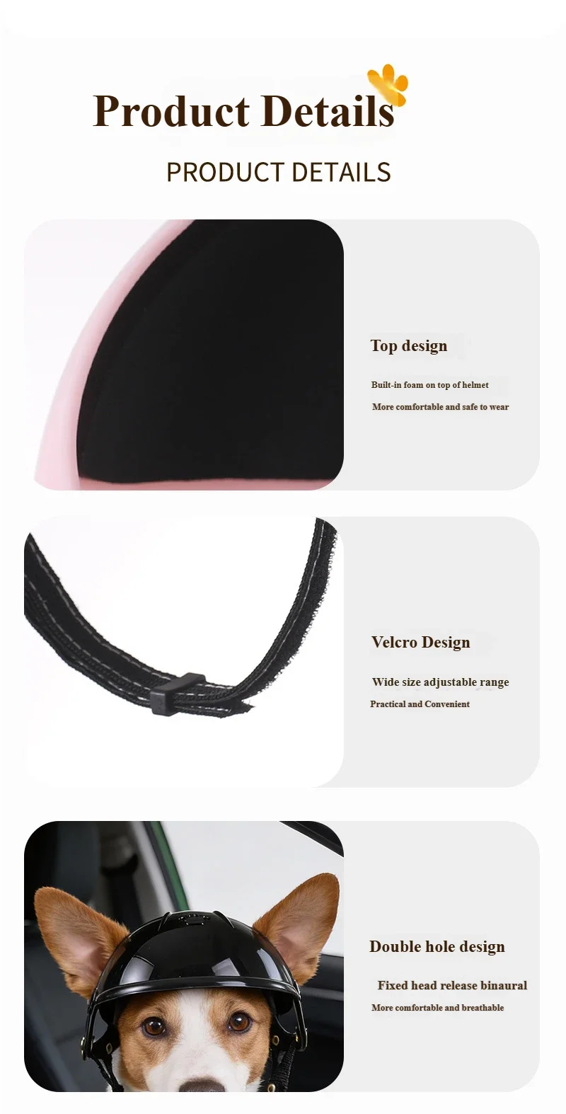 Pet Helmet Pink Motorcycle Pet Motorcycle Sports Outdoor