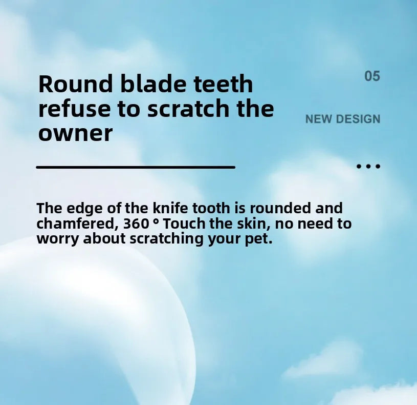 Grooming Clippers & LED Light LCD Display 18mm Wide Blade for Pet