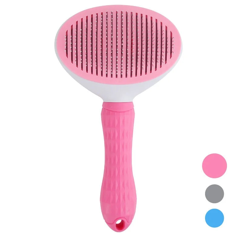 Pet Comb Self Cleaning Hair Remover Brush