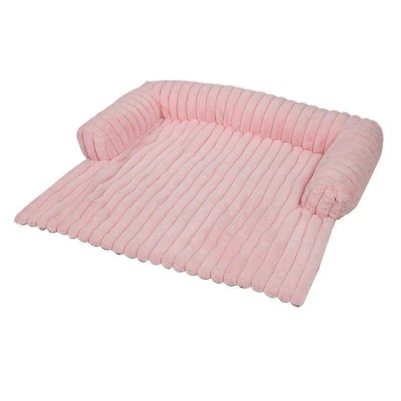 Cozy Plush Pet Sofa Bed