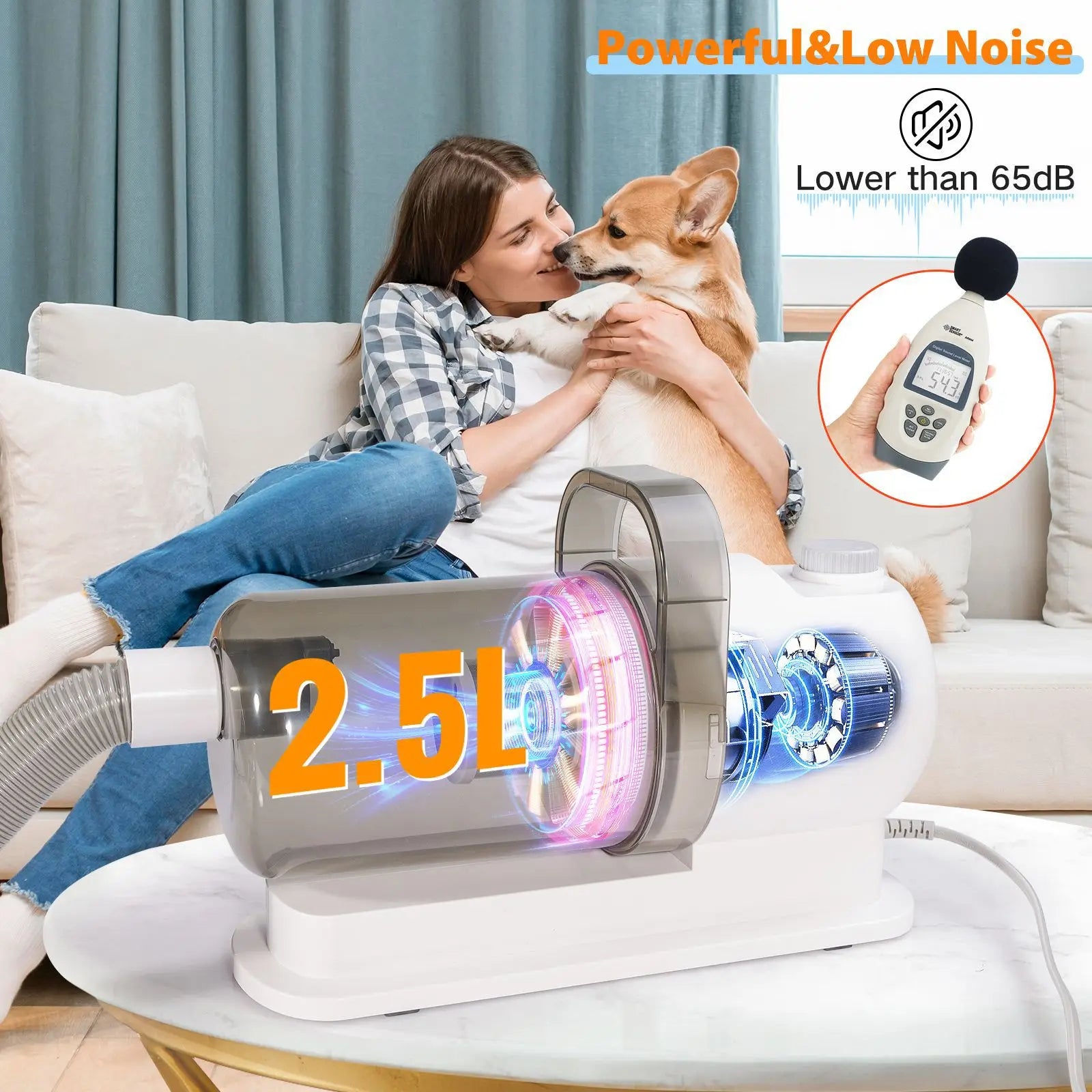 Dog Grooming Vacuum Pet Grooming Kit