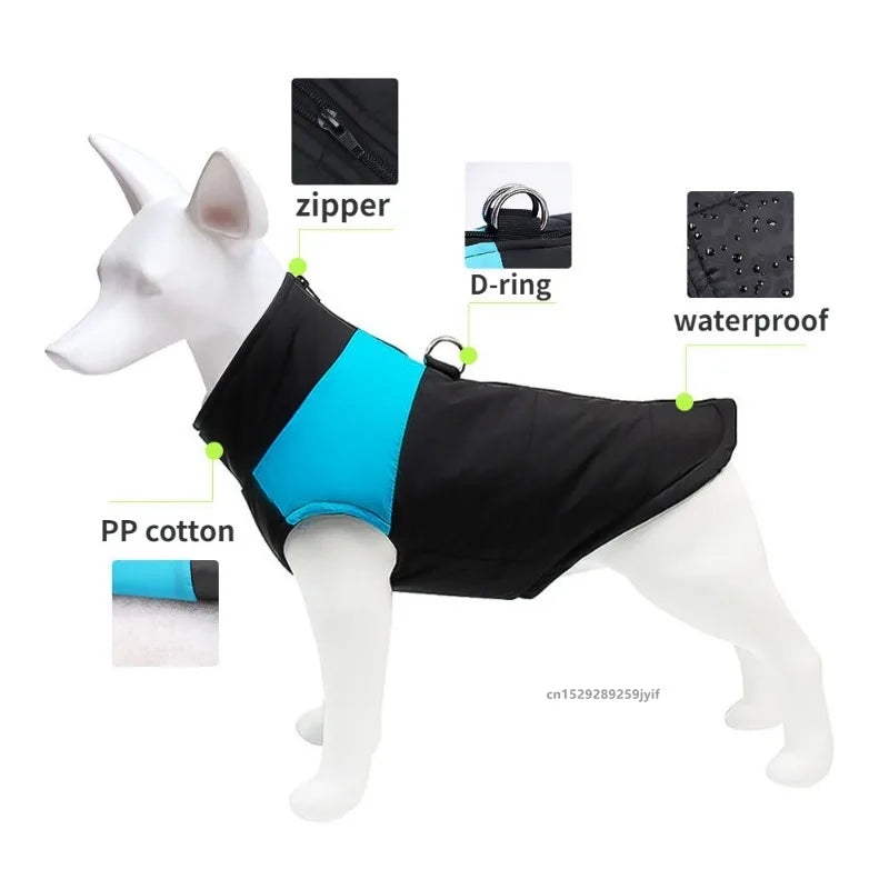 Waterproof Warm Clothes Pet Coat