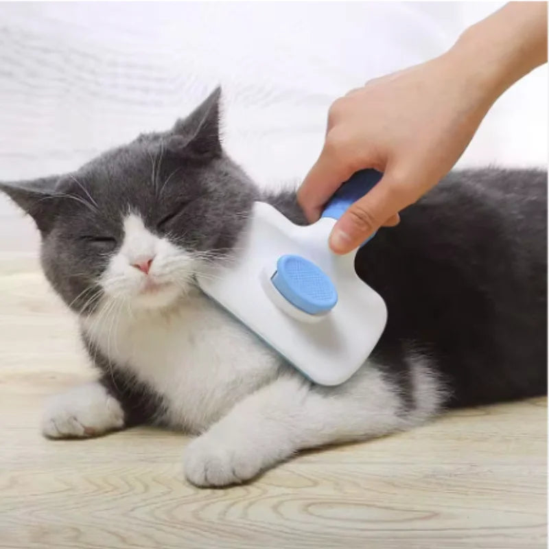Pet Comb Self Cleaning Hair Remover Brush