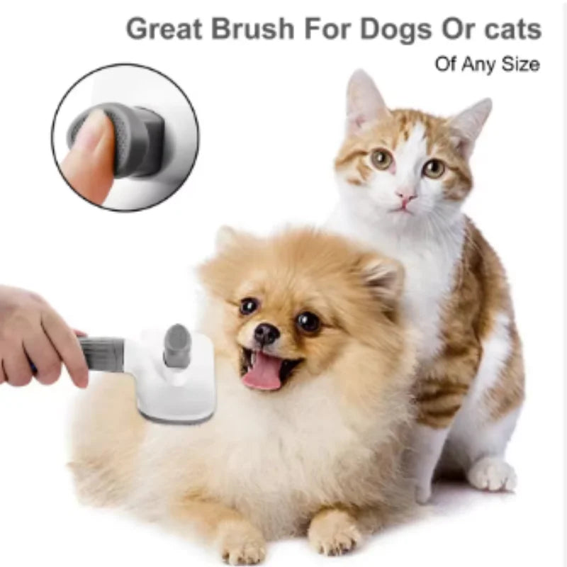 Pet Comb Self Cleaning Hair Remover Brush