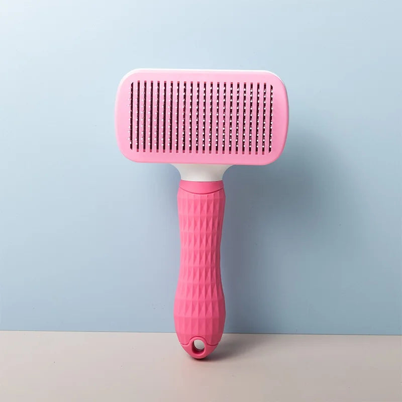 Pet Comb Self Cleaning Hair Remover Brush