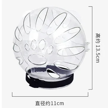 Cat head protection ball Grooming breathable swimming helmet