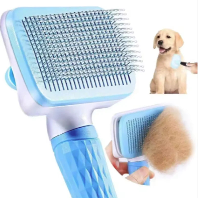 Pet Comb Self Cleaning Hair Remover Brush