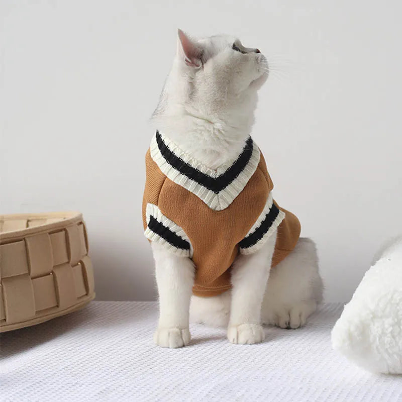 Sweater Pullover Winter Pet Clothes