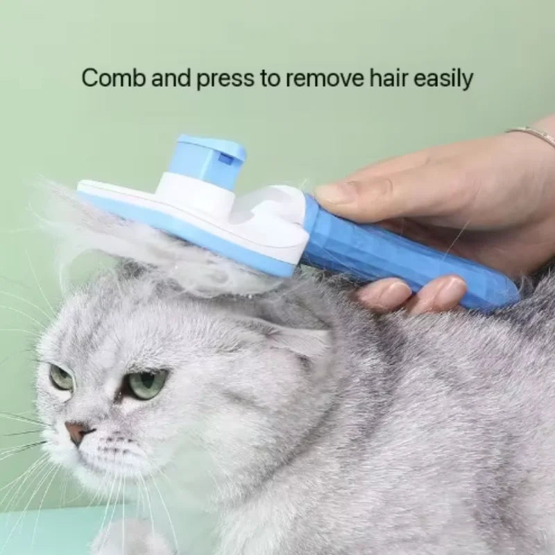 Pet Comb Self Cleaning Hair Remover Brush