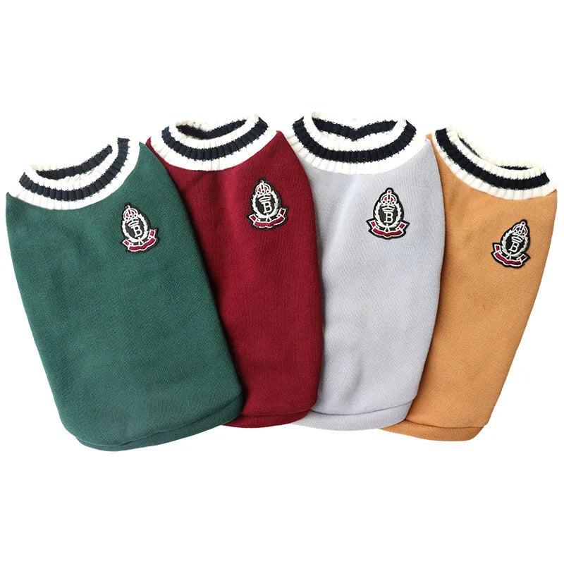 Sweater Pullover Winter Pet Clothes