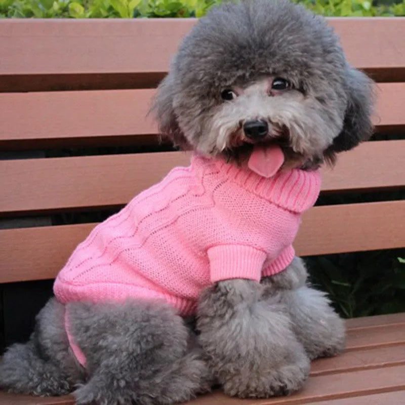 Dog Winter Clothes Knitted