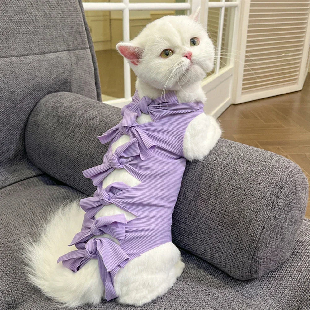 Cat Recovery Suit Breathable Surgery