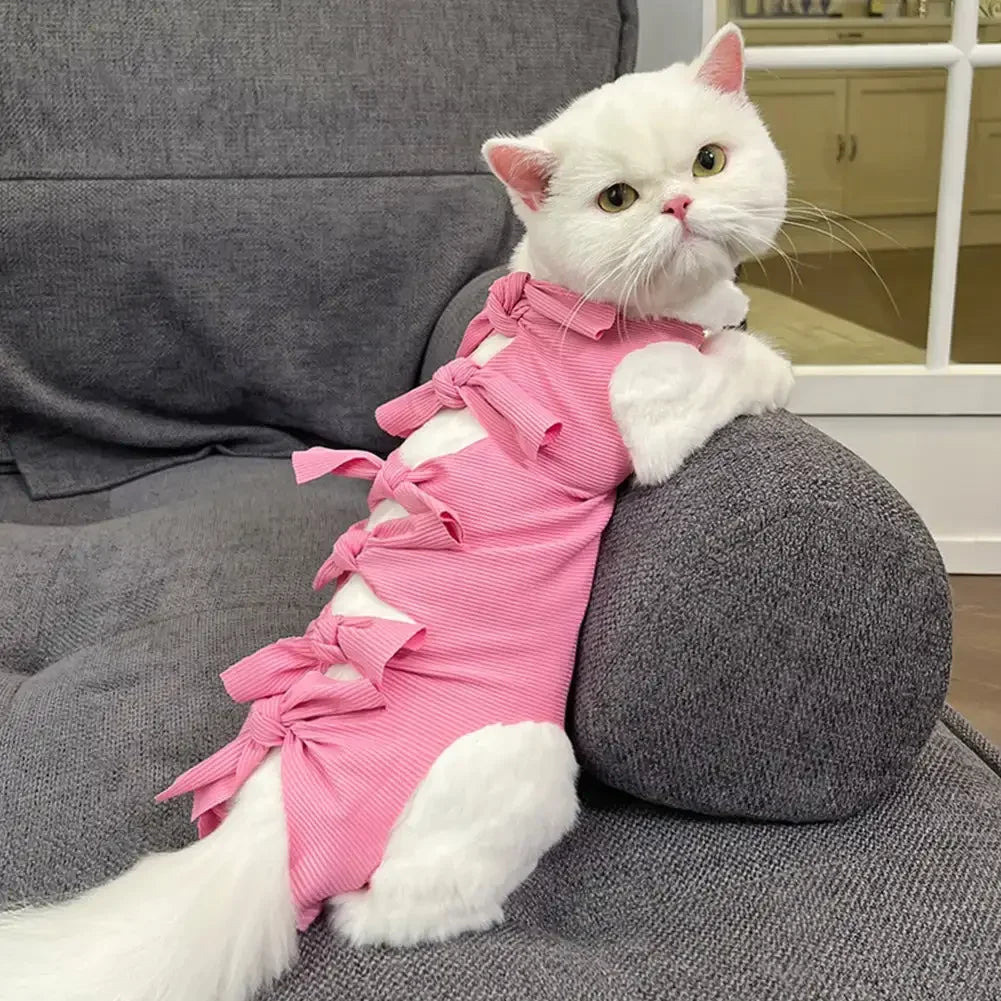 Cat Recovery Suit Breathable Surgery