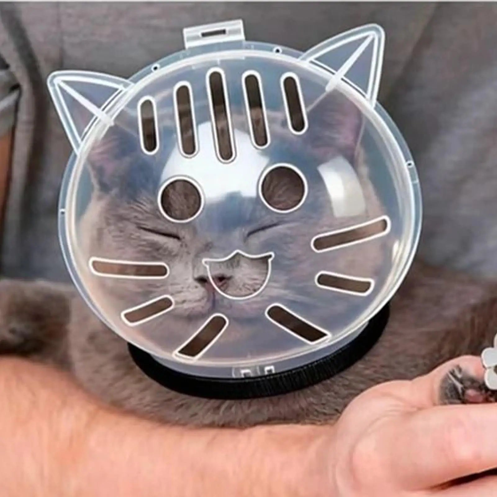 Bubble Muzzle Breathable Cat Hood