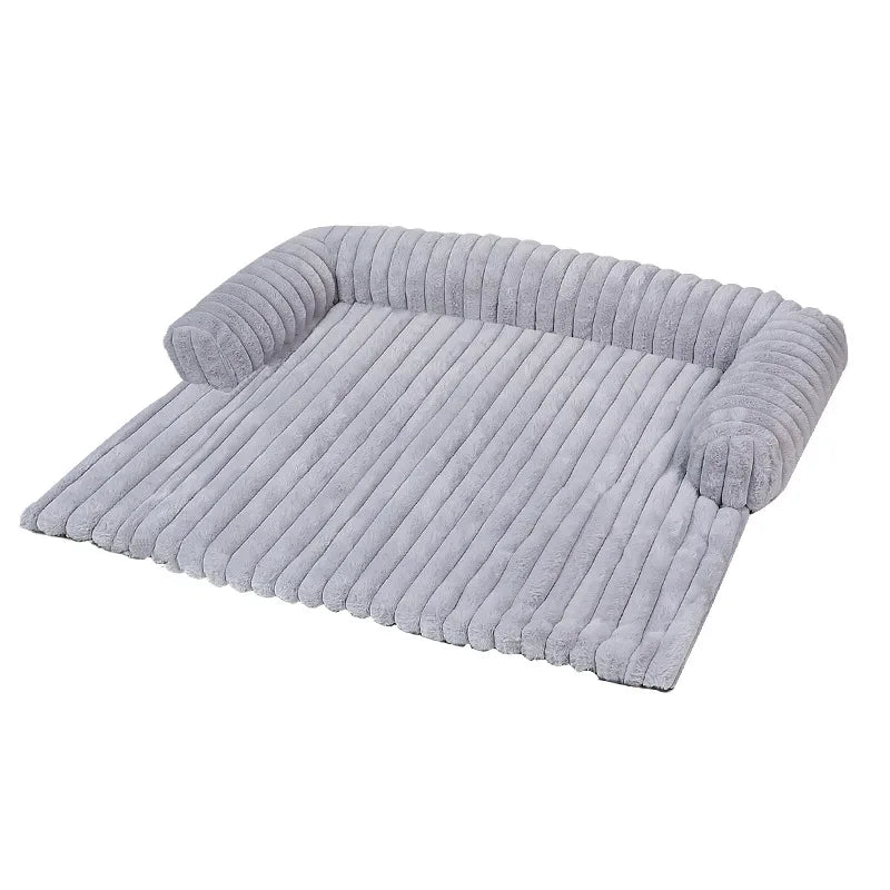 Cozy Plush Pet Sofa Bed