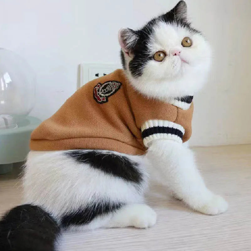 Sweater Pullover Winter Pet Clothes