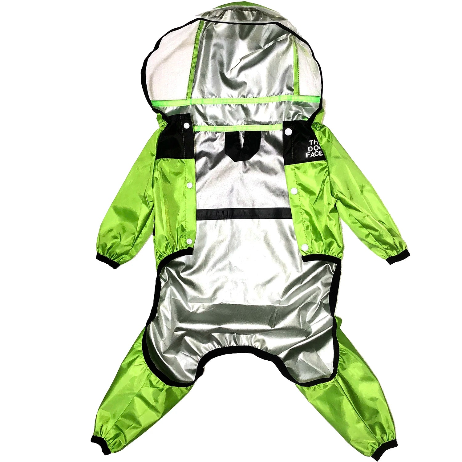 Raincoat The Dog Face Pet Clothes Jumpsuit Waterproof
