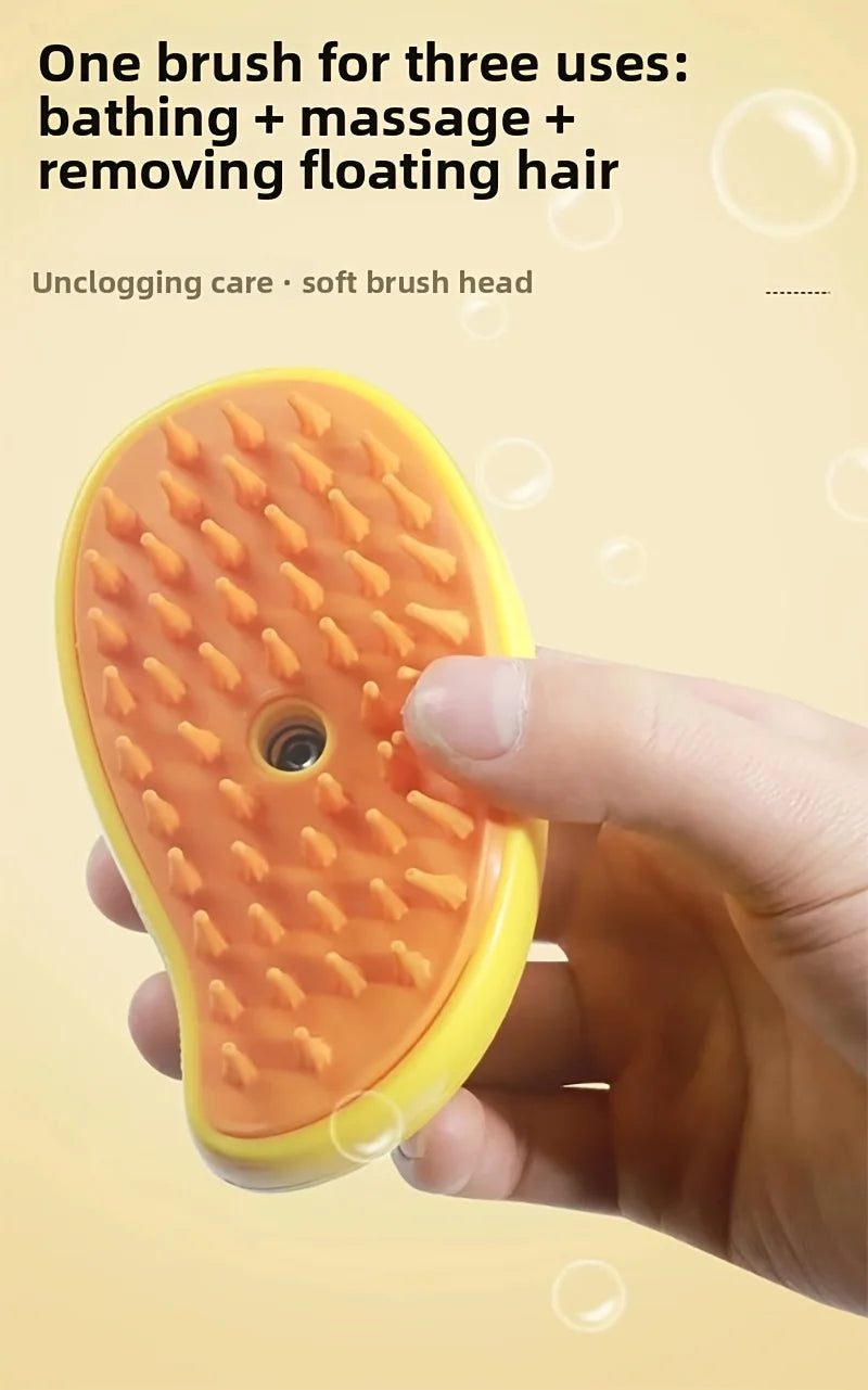 Pet Spray Grooming Brush - Waterless Bath Massage Comb