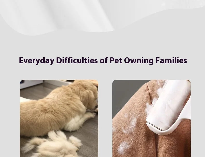 Cat Grooming Vacuum 5 Brushes Pet Grooming Kit