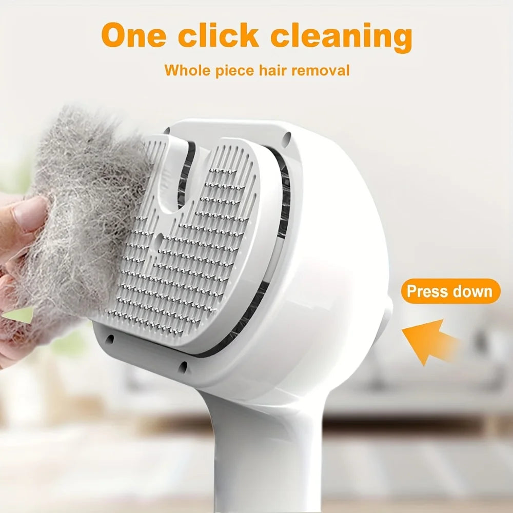Multifunctional Pet Steam Grooming Comb