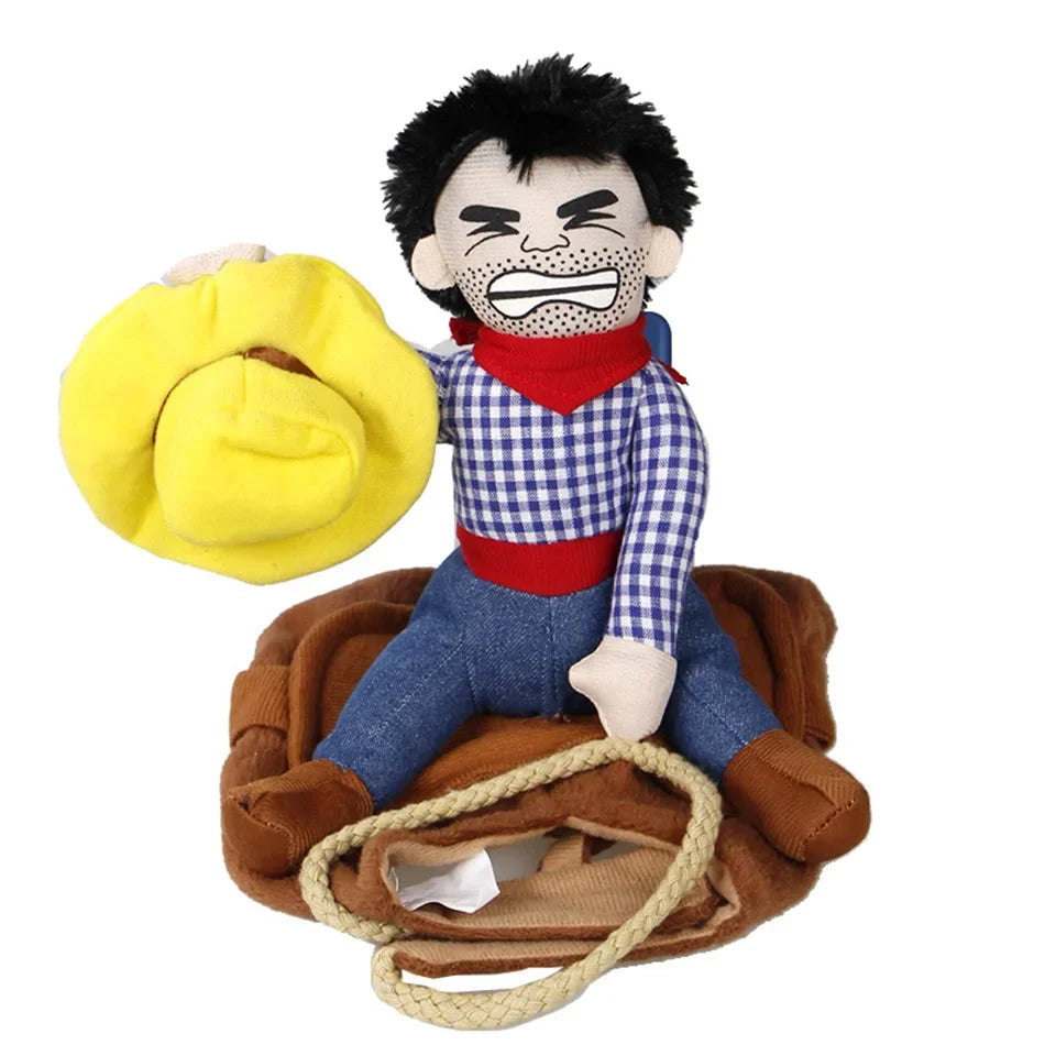 Halloween Party Dog Clothes Funny Cowboy Dressing