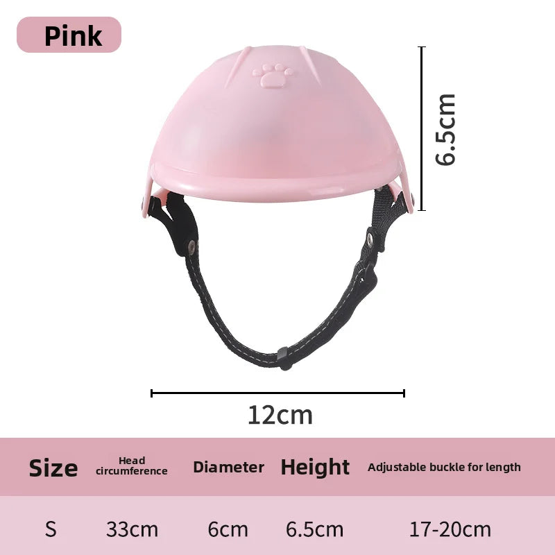 Pet Helmet Pink Motorcycle Pet Motorcycle Sports Outdoor