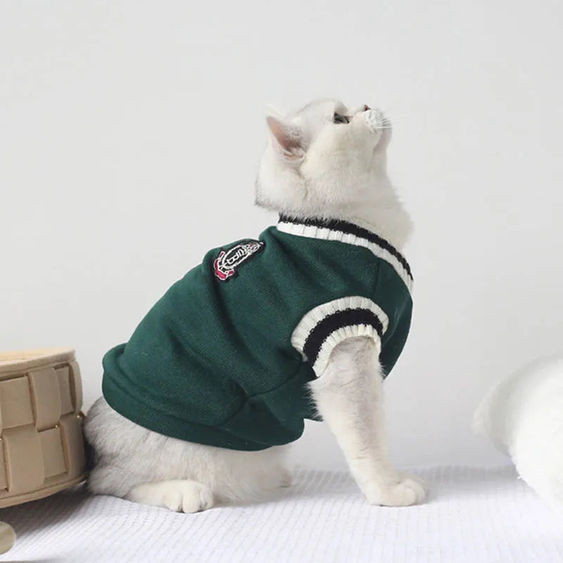 Sweater Pullover Winter Pet Clothes