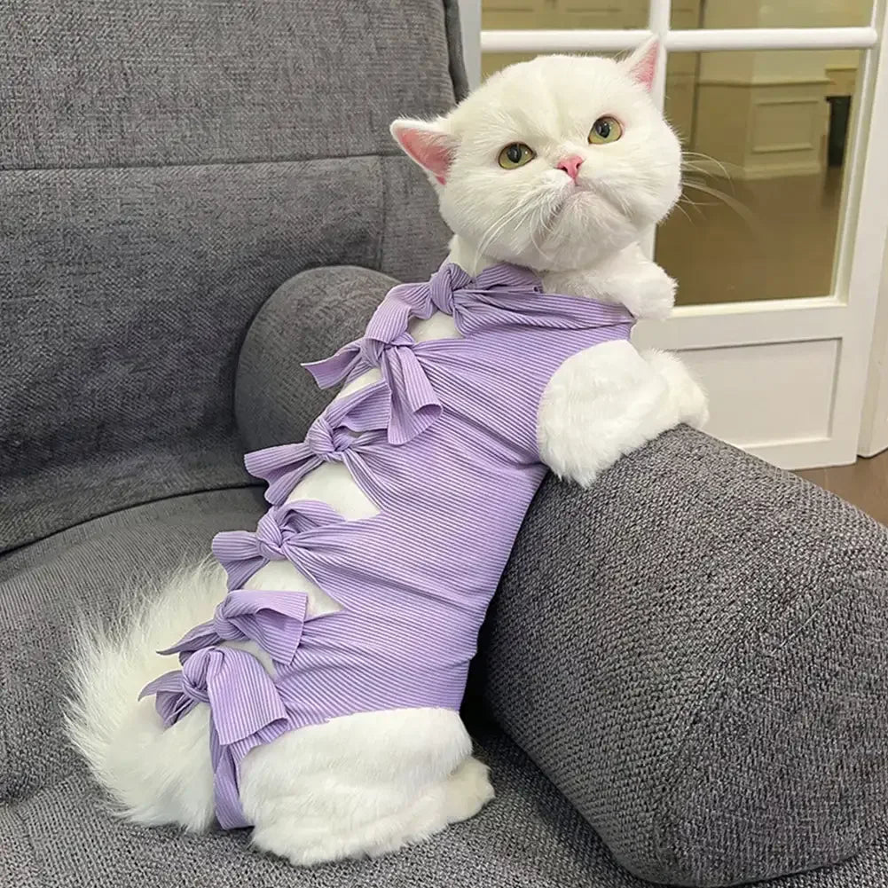 Cat Recovery Suit Breathable Surgery