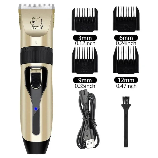 Hair Clipper Electrical Grooming Trimmer for Pet