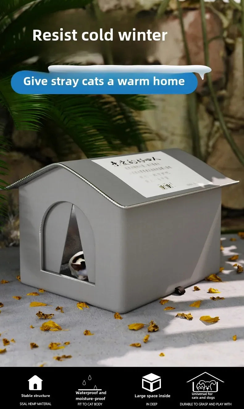 Stray Pet House Waterproof Sleeping Bed