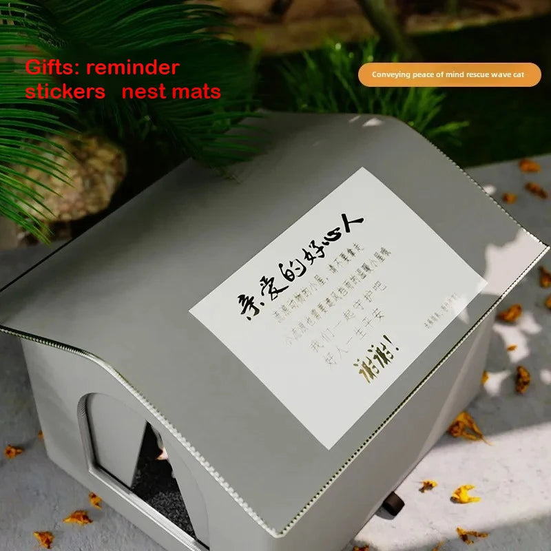 Stray Pet House Waterproof Sleeping Bed