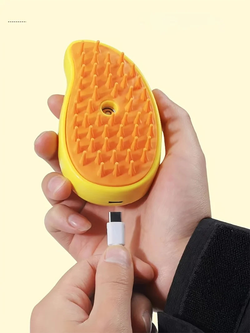 Pet Spray Grooming Brush - Waterless Bath Massage Comb