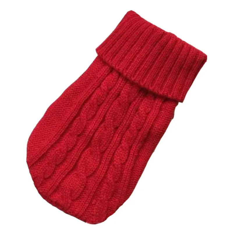 Dog Winter Clothes Knitted