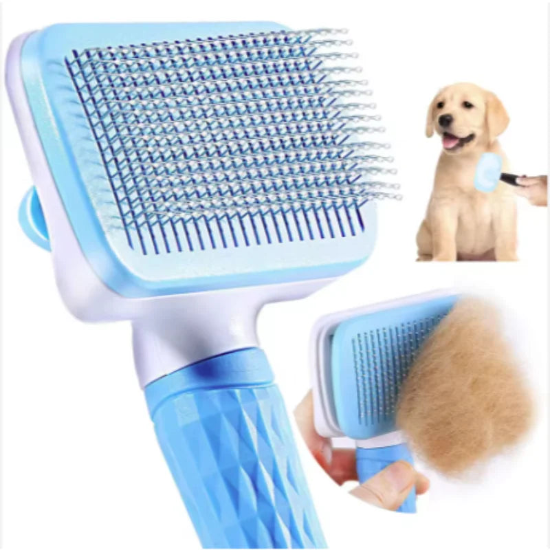 Pet Comb Self Cleaning Hair Remover Brush