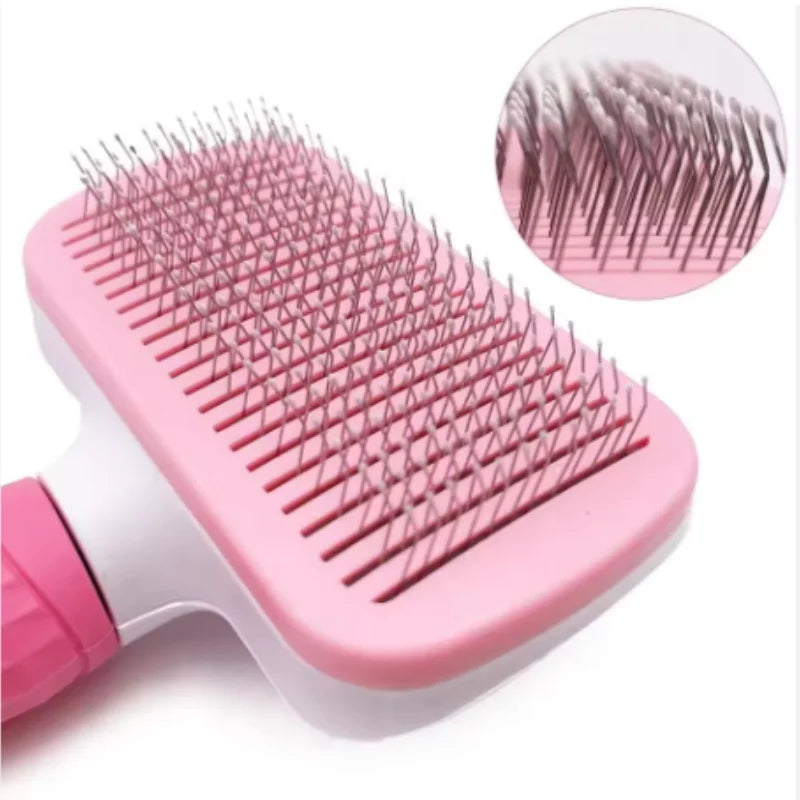 Pet Comb Self Cleaning Hair Remover Brush