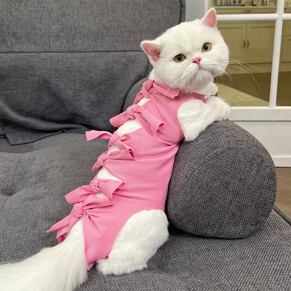 Cat Recovery Suit Breathable Surgery