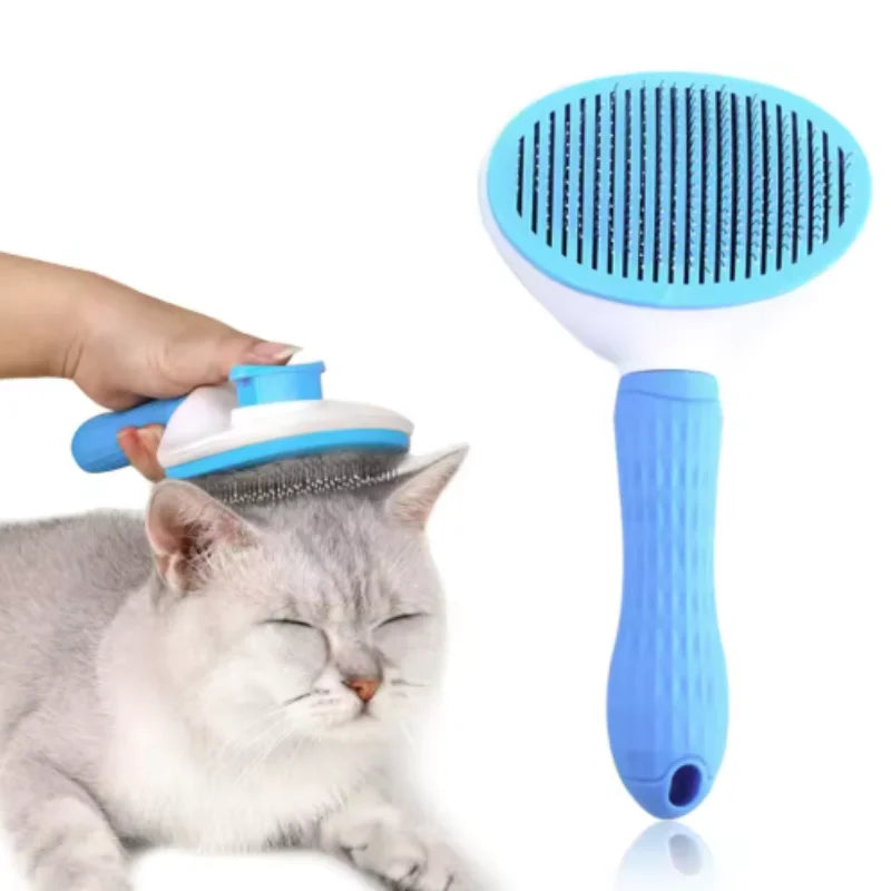 Pet Comb Self Cleaning Hair Remover Brush